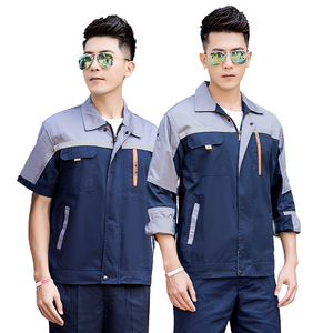 Camiseta de Trabajo de Manga Corta de Poliéster de Alta Visibilidad Unisex Personalizada al por Mayor con Ropa de Protección Laboral - Product Image 4