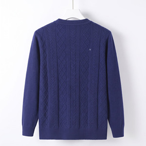 Suéter Cárdigan de Punto para Mujer, Cuello Redondo, Manga Larga, con Bolsillos y Decoración de Botones para Invierno - Product Image 5