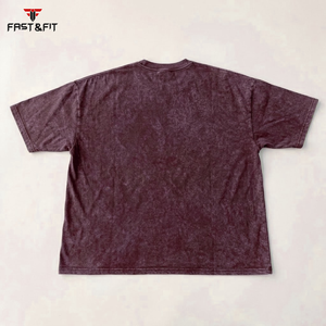 T-shirts pour hommes imprimés, 100 % polyester, personnalisés, style streetwear, coupe oversize, grandes tailles, en coton épais ou léger, vente en gros - Product Image 5