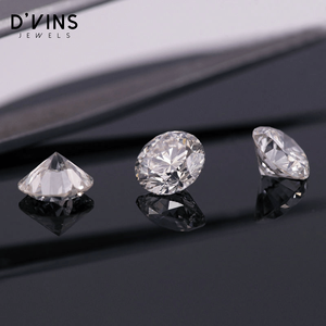 Diamant de laboratoire D'vins Jewels, 3,5 carats, taille brillant rond, couleur D, pour la fabrication de bijoux, prix au gramme - Product Image 3