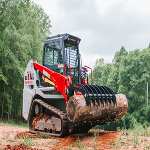 Chargeuse compacte industrielle Takeuchi TL12V2, moteur diesel Kubota 111 ch, broyeur homologué EPA CE pour terrains difficiles - Product Image 6