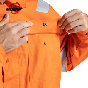 Chaqueta de Trabajo de Seguridad GUARDEVER NFPA 2112 EN 11612 FR Antiestática para Electricistas, Mecánicos e Ingenieros Industriales - Product Image 5