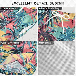 Wholesale <b>Men</b> Swim <b>Trunks</b> Lightweight Breathable Quick Dry Board Shorts Custom <b>Men</b> Swim Shorts - Product Image 3