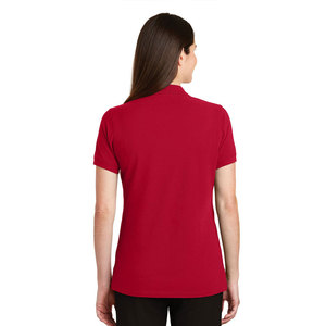 Polo à manches courtes uni pour femme, couleur et taille personnalisées, prix bas, polos sublimés pour femme pour un usage décontracté - Product Image 4