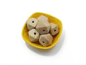 Wholesale FAIZA CRAFT FC-8397 4 Mm-50 Mm Custom Unfinished Natural Round Wood Beads <b>Jewelry</b> <b>Making</b> - Product Image 2