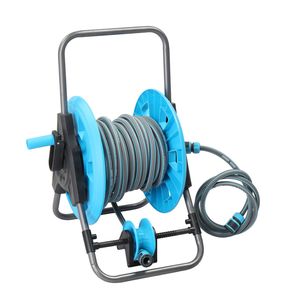 Raccord de tuyau d'eau en fonte bleu et gris-noir de 1,9 m pour camion, 45*43*58 cm, pour tuyaux et enrouleurs de jardin en plastique - Product Image 2