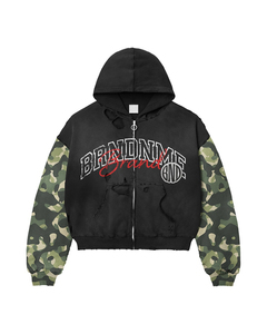 Conjunto Deportivo Unisex Personalizado con Capucha y Cremallera, Estampado de Camuflaje, Sudadera y Pantalones Largos, Ropa Urbana para Adultos, Otoño - Product Image 6