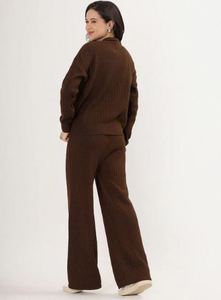 Conjunto de Suéter y Pantalón de Punto Suave Premium para Mujer, Conjunto de Moda de Invierno - Product Image 4