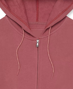 Sweat à capuche zippé premium pour homme, style athleisure streetwear, motif tie-dye oversize, prêt à expédier, 100% coton, vente en gros - Product Image 4