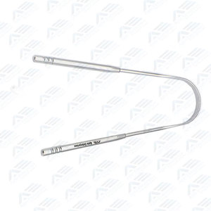 Instruments chirurgicaux dentaires en acier inoxydable, gratte-langue ergonomique en forme de U, équipements dentaires, instruments dentaires - Product Image 5