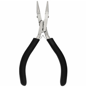 Pince à bec rond en nylon OEM pour la fabrication de bijoux, outil de bouclage sans marquage, fabriqué en acier inoxydable de haute qualité - Product Image 1