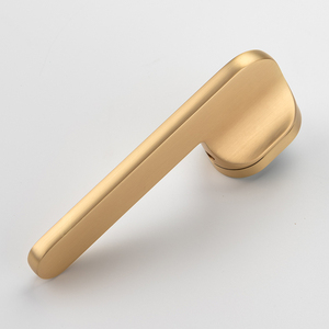 Poignée <span class=keywords><strong>de</strong></span> <span class=keywords><strong>porte</strong></span> concave à double courbure en alliage <span class=keywords><strong>de</strong></span> zinc, quincaillerie intérieure moderne pour chambre, salle <span class=keywords><strong>de</strong></span> bain, bureau, hôtel, couloir - Product Image 3