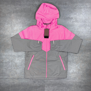 Custom <b>Mesh</b> Lining Zip-Up Streetwear Hoodie and Short Sportswear 2-<b>Piece</b> Windbreaker Shorts and Jacket Tracksuit for Men - Product Image 1