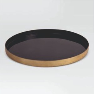 Bandeja Decorativa Redonda de Metal Dorado de Lujo, Bandejas de Servicio de Latón para Hotel y Restaurante, Plato de Acero Inoxidable para Guardar Velas y Joyas - Product Image 6