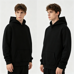 Fournisseur en gros de sweats à capuche personnalisés pour hommes, coupe classique, en coton épais, avec motifs graphiques - Product Image 5