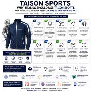 Chaqueta de Entrenamiento de Lacrosse Unisex, Forro Polar de Poliéster Resistente de 330 gramos, Color Marrón y Negro Sólido, con Capucha, Secado Rápido, Logotipo Personalizado, Otoño - Product Image 5