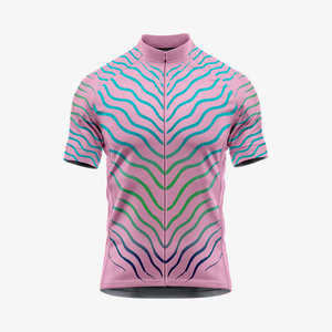 Vêtements de cyclisme d'équipe de haute qualité OEM, respirants, anti-transpiration, avec logo personnalisé sublimé, ensembles de maillots de cyclisme à manches courtes - Product Image 2