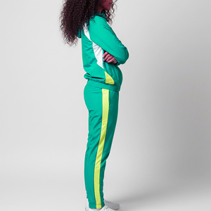 Conjunto Deportivo de Dos Piezas para Mujer, Chaqueta y Pantalones de Nailon Ligeros, Cortavientos, Impermeables y Transpirables para Correr y Entrenar - Product Image 4