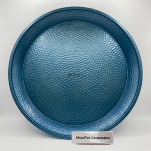 Bandeja Redonda de Lujo para Servir, Plato Decorativo de Metal Martillado Estilo Árabe, Colores Personalizados, Bandeja Grande Dorada para Mesa de Centro, Bandejas Grandes al por Mayor - Product Image 1