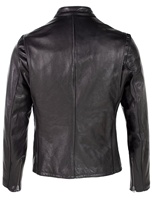Veste bomber isolée coupe-vent d'extérieur personnalisée, veste d'hiver chaude, imperméable, à capuche, en cuir véritable pour homme, plusieurs modèles