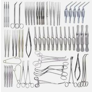 Juego de 61 piezas de instrumentos para cirugía vascular, kit especializado de instrumentos quirúrgicos vasculares principales - Product Image 5