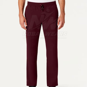 Flexible Men <b>Scrub</b> <b>Top</b> Medical Uniform Shirt for Healthcare Professionals with Breathable Fabric and Bulk Production - Product Image 4
