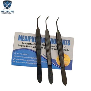 Pinces de micro-suture de haute qualité en acier inoxydable, instrument microchirurgical pour la microchirurgie vasculaire, la neurochirurgie, l'ORL et la chirurgie plastique - Product Image 1
