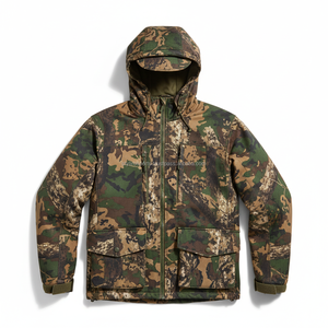 OEM Men's Camouflage Tactical Hunting <b>Jacket</b> Winter Outdoor Hooded Softshell <b>Jacket</b> High-Quality Forest <b>Camo</b> Outerwear - Product Image 5