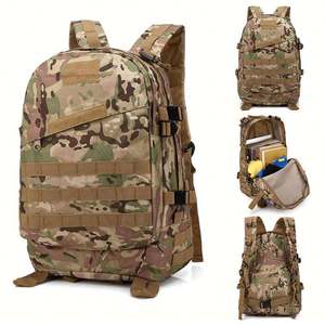 Mochila de Caza de Nailon con Camuflaje, 18 Pulgadas, con Cierre de Cremallera Impermeable, Unisex, para Senderismo al Aire Libre - Product Image 5