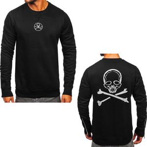 เสื้อสเวตเชิ้ตผู้ชายขายดี ทรงปกติ คอกลม ปักลาย ผ้าฟลีซ แขนยาว ระบายอากาศ แห้งเร็ว ผ้าฝ้าย 100% เป็นมิตรต่อสิ่งแวดล้อม - Product Image 6