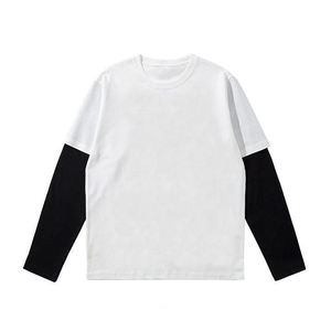 เสื้อยืดคอตตอน 100% แขนสั้น ดีไซน์สั่งทำพิเศษ คุณภาพสูง ขายส่ง พิมพ์ลายดิจิตอล โลโก้ได้ สำหรับทุกเพศ - Product Image 3