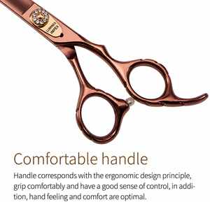 Ciseaux professionnels pour toilettage des animaux, pour couper les poils des animaux, ciseaux de toilettage pour une coupe lisse et facile, professionnels - Product Image 1