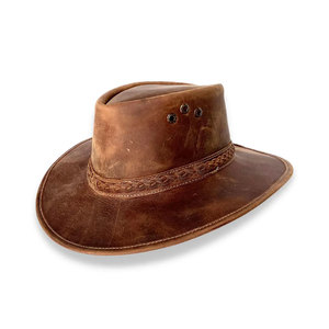 Beige Wool Fedora <b>Hat</b> With Red Leather Band Unisex Outdoor Spring Autumn Casual Adult 56-58CM - Product Image 5