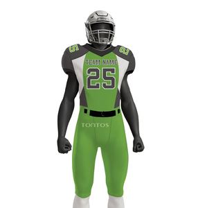 Maillots et uniformes de football américain unisexes les plus vendus, respirants, à séchage rapide, à manches courtes pour adultes et jeunes - Product Image 1