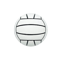 Ballon de polo aquatique en caoutchouc de sport de couleur LOGO personnalisé de haute qualité de 60mm