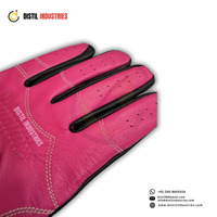 Guantes de Golf Ligeros de Cuero Genuino con Correa de Muñeca Ajustable para Uso Profesional y Práctica Diaria al Aire Libre