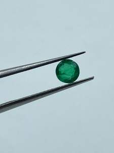 Esmeralda Natural de Zambia, Forma Redonda, Piedra Suelta de 5MM, 0.52 Quilates - Product Image 3