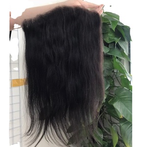 Extensions de cheveux humains Remy translucides, cheveux raides et transparents, tissés à la main, qualité supérieure, chevelures vierges, prix en gros - Product Image 1