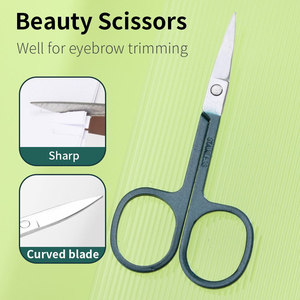 Professional 4-in-1 Single Spring Manicure & Pedicure <b>Nail</b> Kit Stainless Steel Grooming <b>Set</b> with Bag Black & Red - Product Image 6