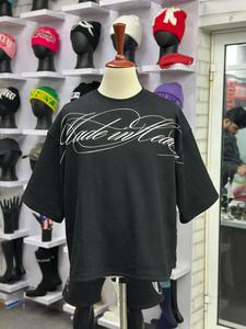 เสื้อยืดผู้ชายพิมพ์ลายสีเหลืองทรงปกติ คอโอ แขนสั้น สไตล์สตรีท ผ้าคอตตอนเจอร์ซีย์ ระบายอากาศได้ดี น้ำหนัก 300 กรัม ขายส่งรุ่นล่าสุด - Product Image 2