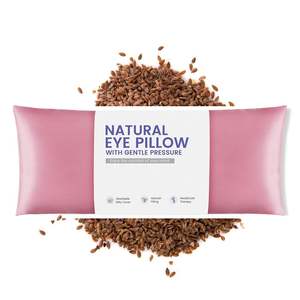 Custom Lavender Eye Pillow Relaxation <b>Sleeping</b> Microwavable Weighted Eye <b>Mask</b> Heated for Yoga Meditation - Product Image 2