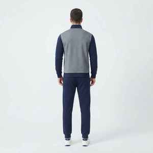 Conjunto Deportivo Informal para Hombre HAWK EYE, Transpirable, 100% Algodón, con Cierre Completo y Bolsillos Laterales, para Otoño - Product Image 2