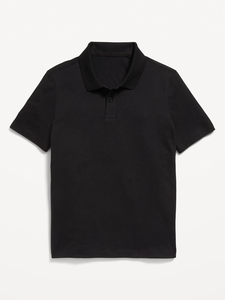 Chemise polo en coton tricoté pour garçons, uniforme scolaire primaire, jaune, noir, rouge, bleu, pour enfants de 2 à 16 ans - Product Image 2