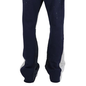 Pantalon de survêtement unisexe personnalisé de haute qualité, style streetwear Y2K, en molleton bouclette avec poches évasées, pour homme - Product Image 5