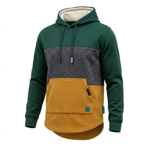 Hoodie en polaire personnalisé à coupe longue et ample, confortable, fabrication OEM/ODM - Product Image 1