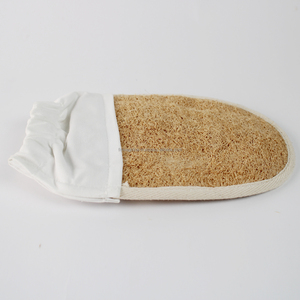 Gants de bain écologiques en gros Loofah, élimine les peaux mortes, gants exfoliants en Loofah doux, fabricant vietnamien, bas quantité minimale de commande, ODM - Product Image 3