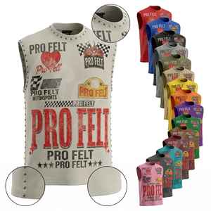 Comfortable Solid Plain Color Men Vintage Graphic Sleeveless Tank Top Cotton Streetwear Casual Fashionable Trendy T Shirts Men - Product Image 1