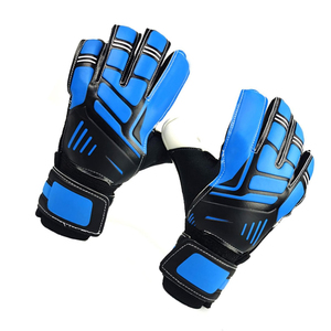 Gants de gardien de but de football professionnels de haute qualité avec cuir en latex épaissi, antidérapants, imperméables, protection des doigts réglable - Product Image 4
