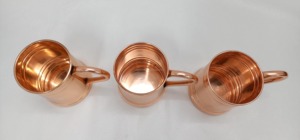 Taza de Cobre Puro Hecha a Mano para Fondue, Sin Plomo, de Alta Calidad, Nuevo Diseño de la India por HRCRAFTVERSE - Product Image 3