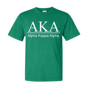T-shirt vert pour femme à manches courtes, imprimé graphique lettres blanches, col rond décontracté, en coton doux et confortable pour le quotidien - Product Image 1